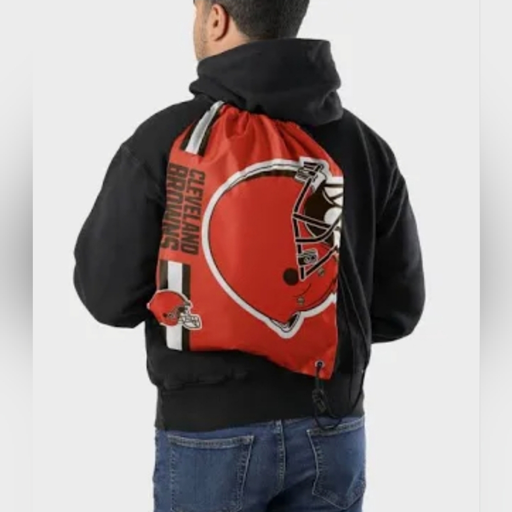 Cleveland Browns Drawstring Backpack NEW - Picture 2 of 7